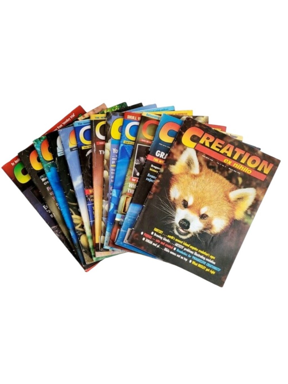 Bundle Of 12 Vintage Creation ex nihilo Magazines